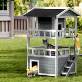 Outdoor Multi-storey Cat House