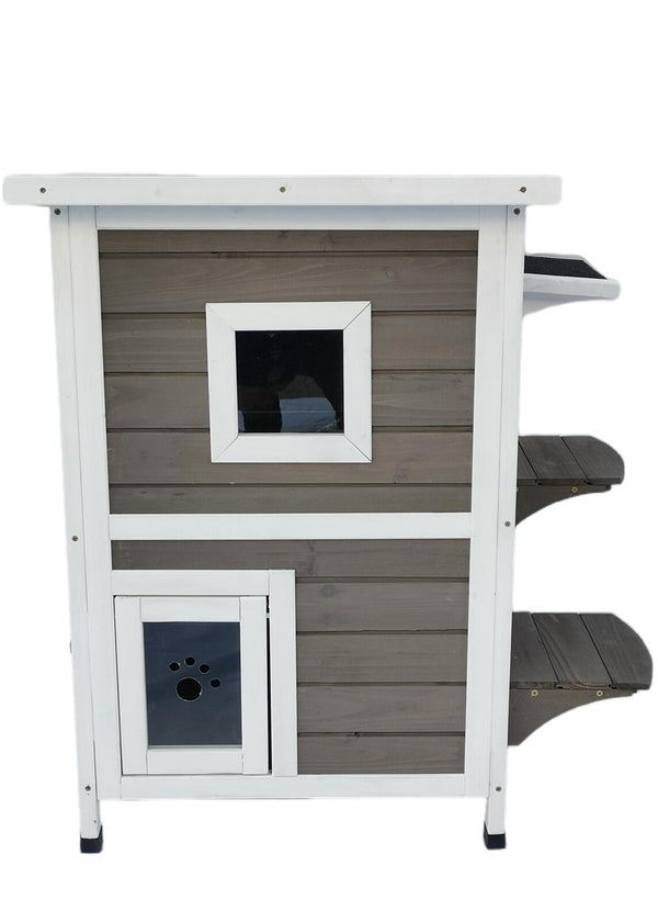 2 Story Rainproof Kitty House