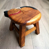 Ready Built 26cm Hand-made Wooden Stool