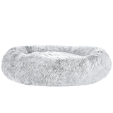 Soft Plush Calming Pet Bed Extra Large 110cm - Charcoal