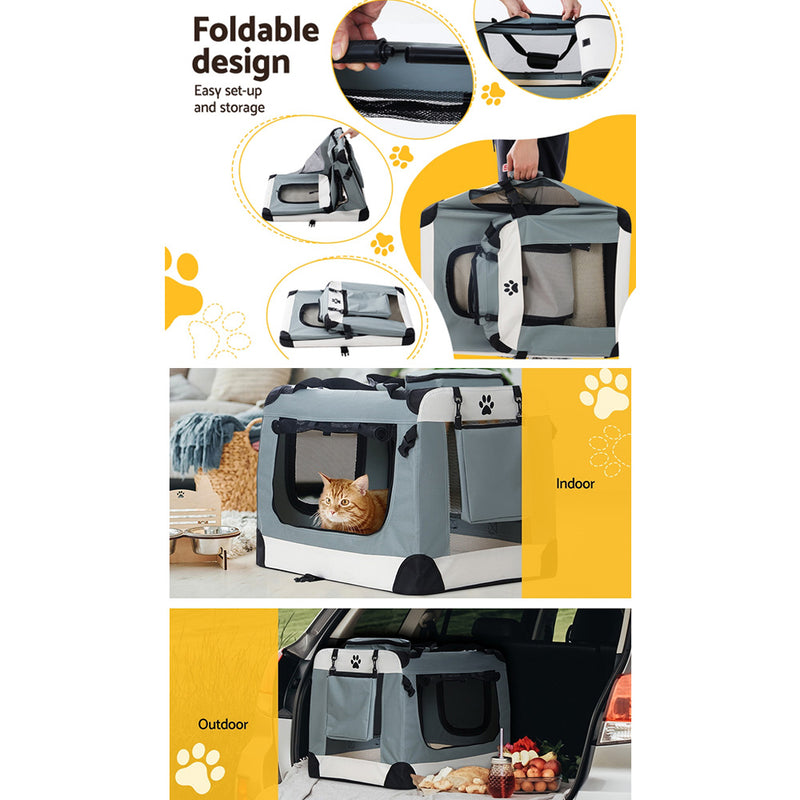 Soft Foldable Pet Carrier Crate - 2XL