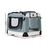 Soft Foldable Pet Carrier Crate - Large