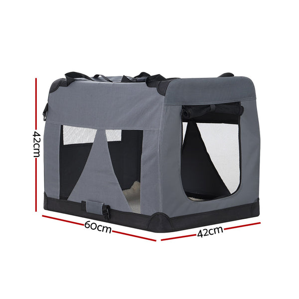 Soft Foldable Pet Carrier Crate - Medium