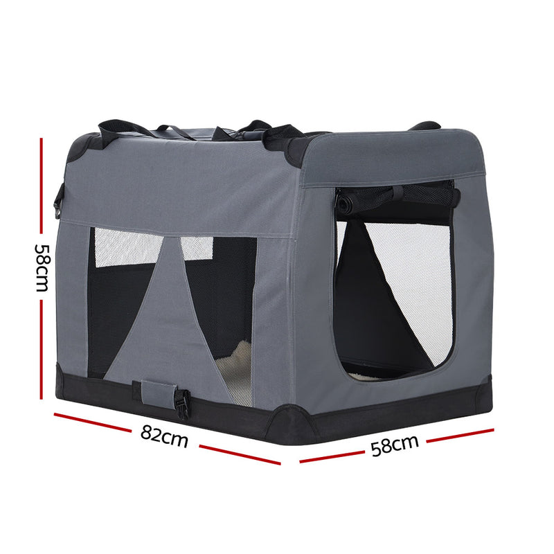 Soft Foldable Pet Carrier Crate - XL