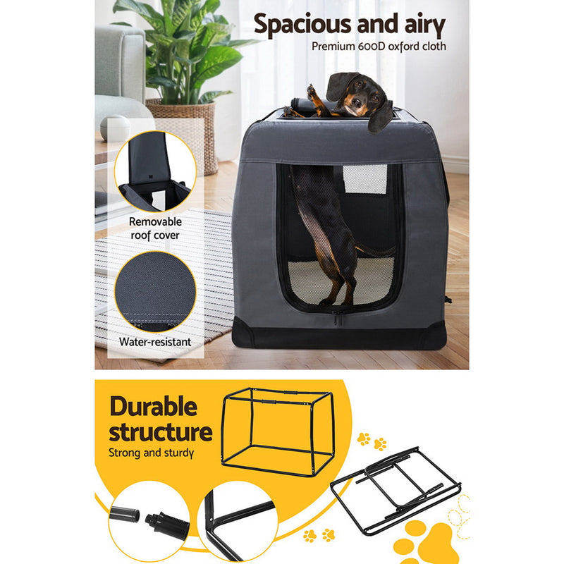 Soft Foldable Pet Carrier Crate - XL