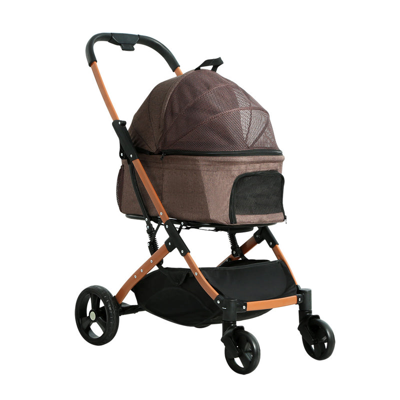 Pet Stroller Large Foldable 4 Wheels Double (Limited Delivery Area)