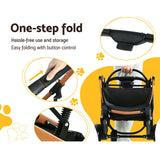 Pet Stroller Large Foldable 4 Wheels Double (Limited Delivery Area)