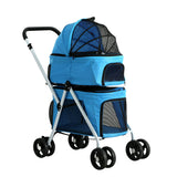 Pet Stroller - Foldable 4 Wheels Double (Limited Delivery Area)