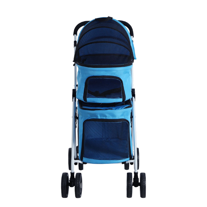 Pet Stroller - Foldable 4 Wheels Double (Limited Delivery Area)