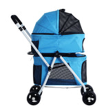 Pet Stroller - Foldable 4 Wheels Double (Limited Delivery Area)