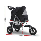 Pet Stroller - 3 Wheels (Limited Delivery Area)