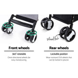 Pet Stroller - Foldable 4 Wheels Grey (Limited Delivery Area)