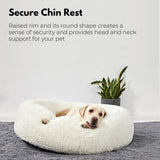 Calming Pet Bed XL 100cm - Light Grey