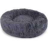 Calming Pet Bed XL 100cm - Dark Grey