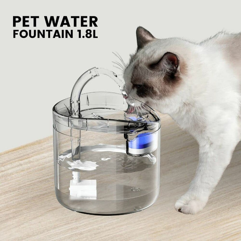 1.8L Charcoal Filter Pet Water Fountain with Sensor