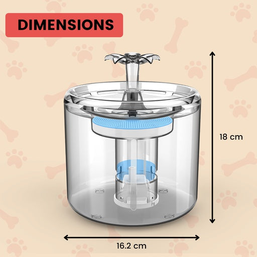 2.6L Pet Water Fountain