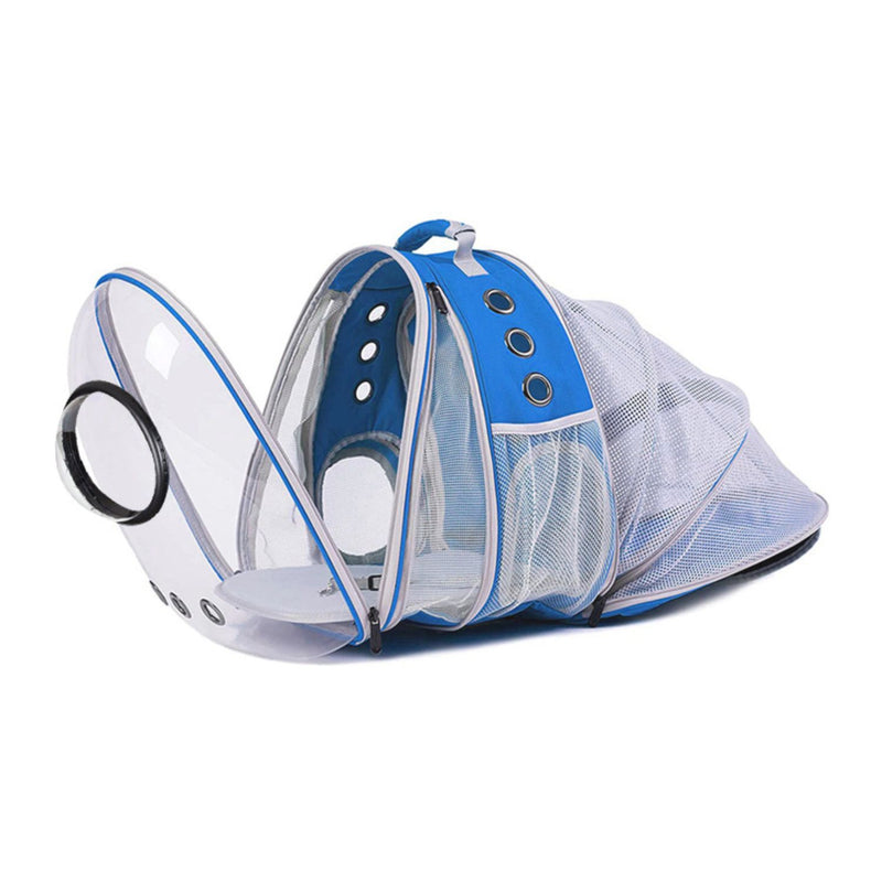 Expandable Space Capsule Backpack - Blue