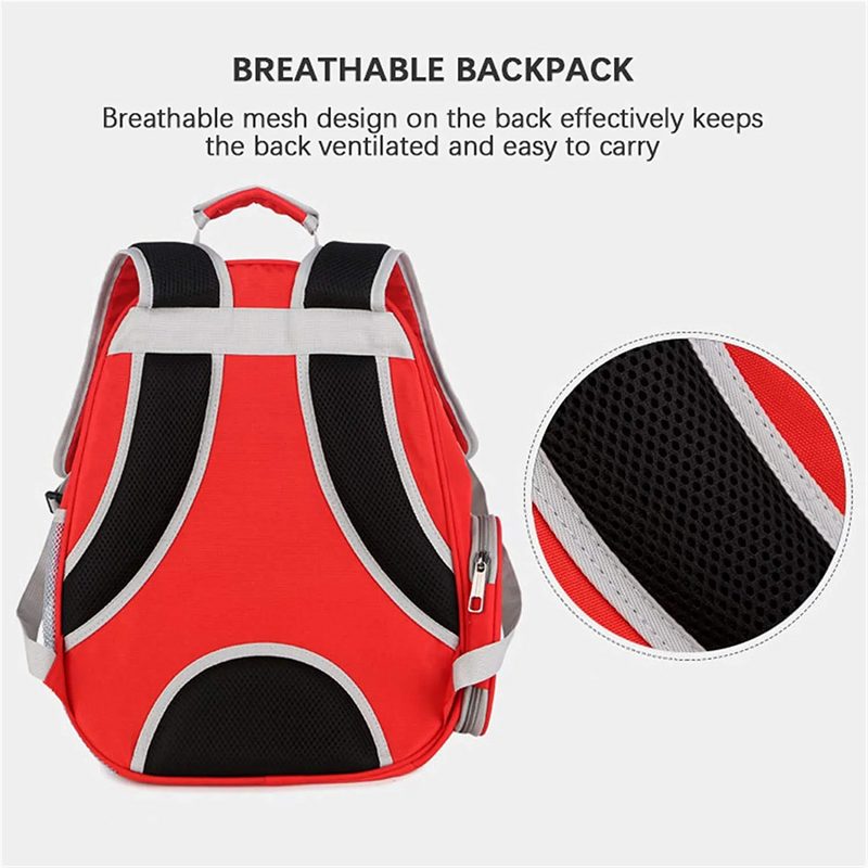 Expandable Space Capsule Backpack - Red