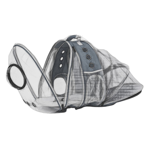 Expandable Space Capsule Backpack - Grey