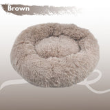 Calming Pet Bed 80cm - Brown