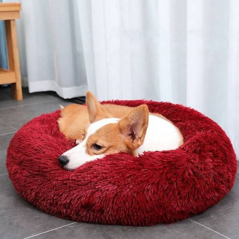 Calming Pet Bed 80cm - Brown