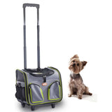 Portable Foldable Pet Trolley - Green