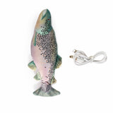 Jittering Trout Cat Toy - Flopping Dancing Fish + Catnip Silvervine