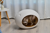 Medium Cat Cave Igloo - White