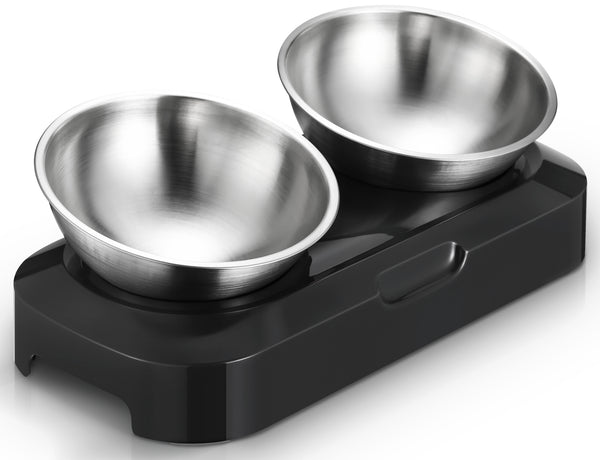 Stainless Steel Anti Slip Pet Bowl Set