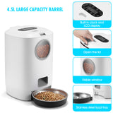 4.5L Automatic Digital Pet Food Dispenser