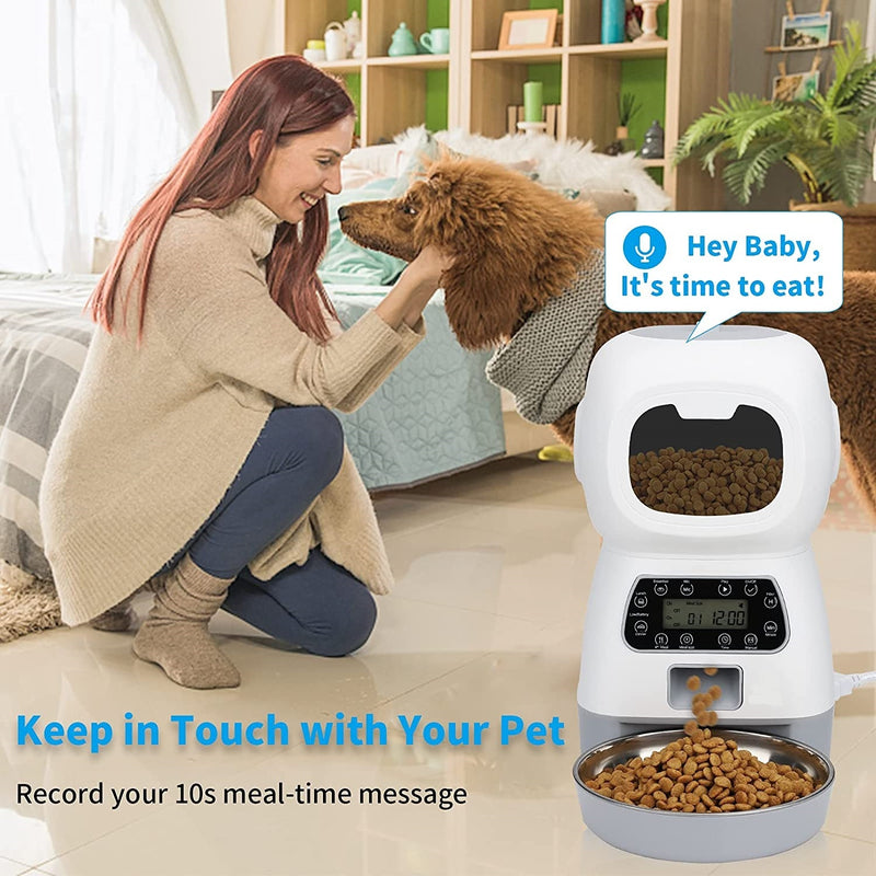 3.5L Automatic Programmable Digital Pet Feeder