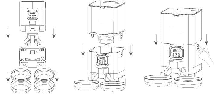 6L Automatic Digital Pet Feeder - Double Food Bowl Dispenser