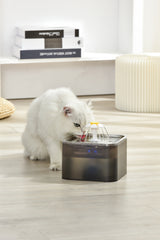 3L Automatic Electric Stainless Steel Pet Water Fountain