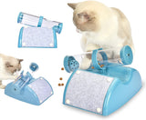 Cat Play Box Kit Interactive Hunting Toy - Blue