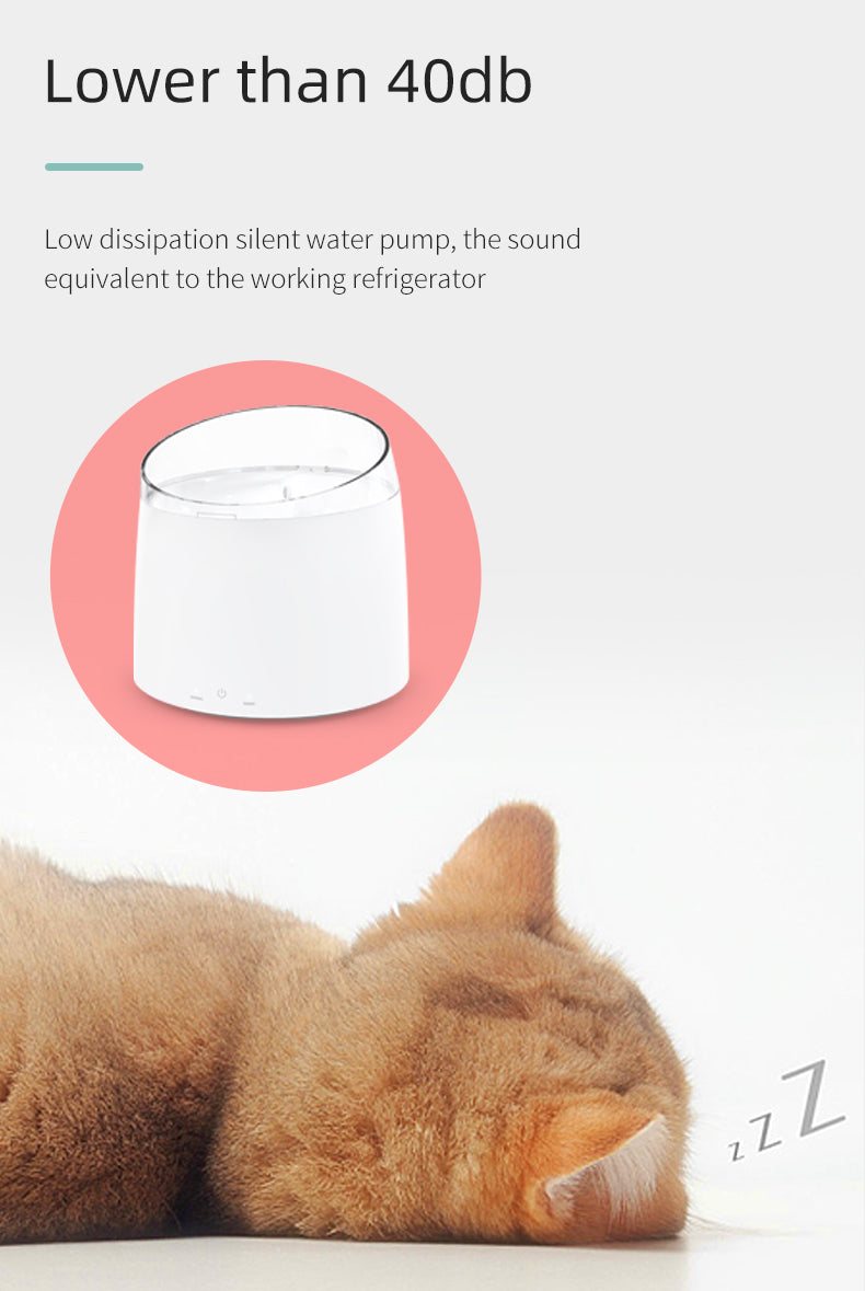 1.5L Electric Self-Cleaning Water Fountain