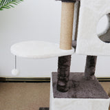 141cm Deluxe Multi-Function Three-Level Cat Tree