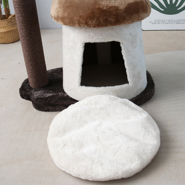 Small Cat House With Enchanted Flower and Bed Insert