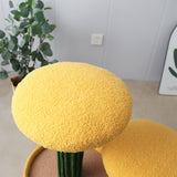 2-Level Yellow Mushroom Cat Scratching Tree