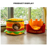 Washable Fries Pet Bed