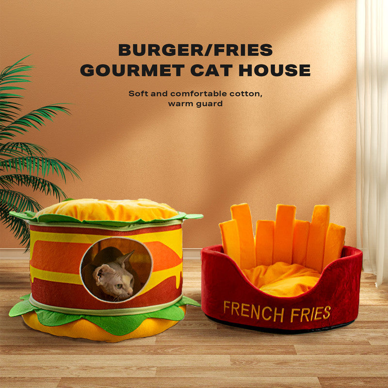 Washable Fries Pet Bed