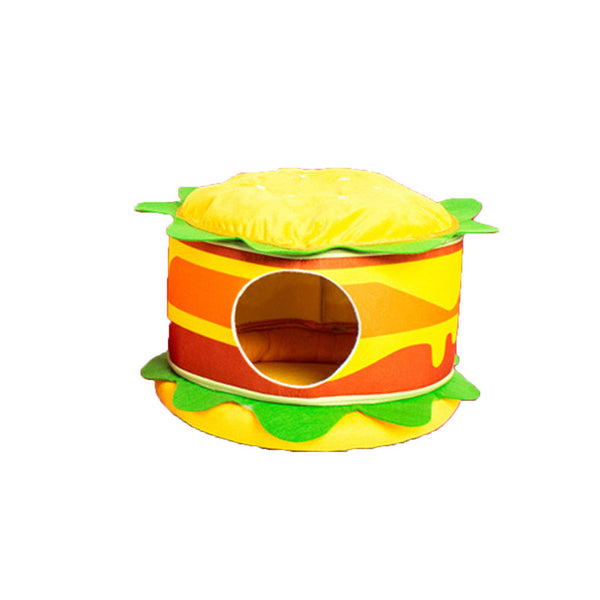 Washable Hamburger Pet Bed