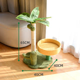 65cm Coconut Scratching Cat Tower (Limited Delivery Area)