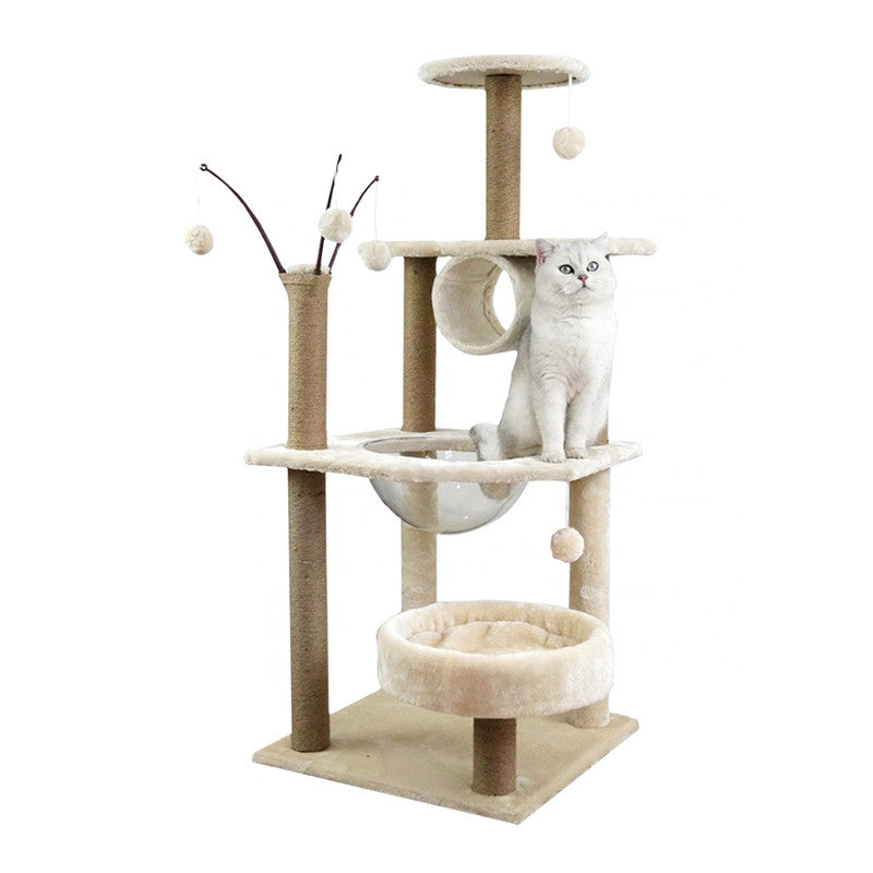 Plush 120cm Cat Scratching Tower