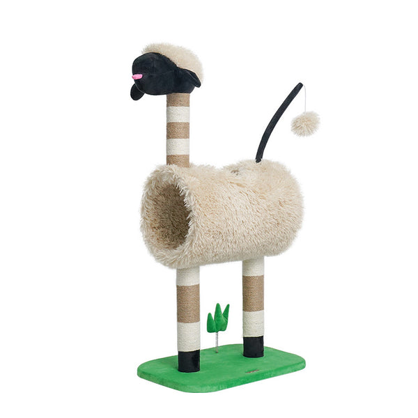 97cm Fluffy Lamb Scratching Tower