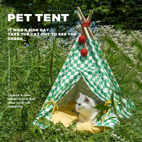 Pet Tent Nest with Removable Mattress