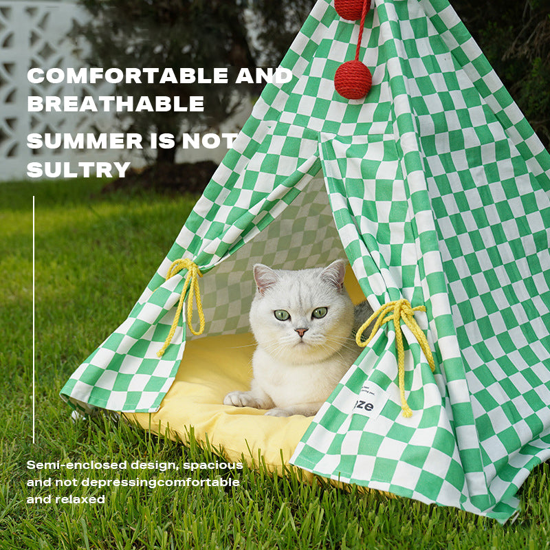 Pet Tent Nest with Removable Mattress