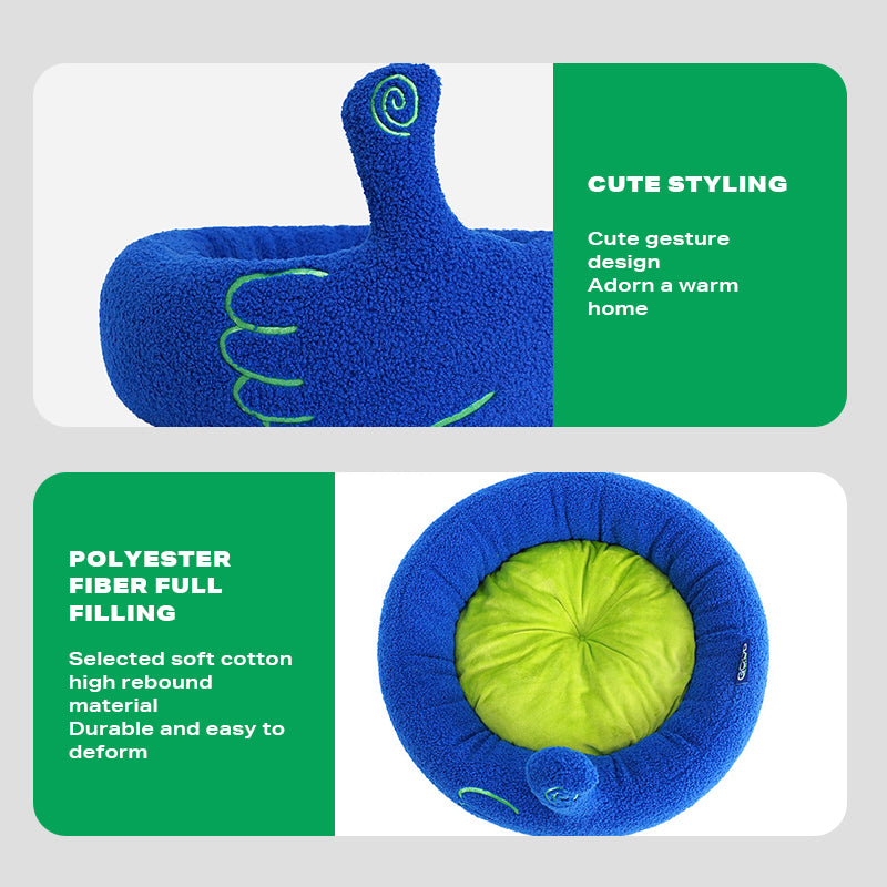 Thumbs Up Calming Pet Bed