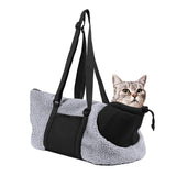 Kitten/Puppy Carrier Bag with Adjustable Strap - Grey