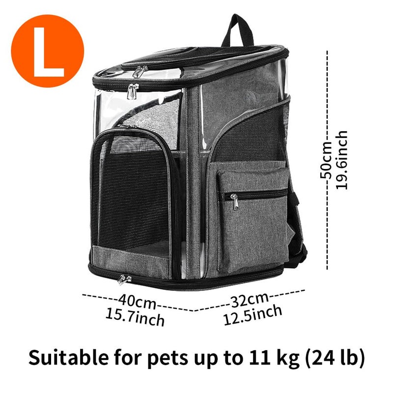 Soft Breathable Pet Backpack - Large